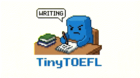TinyTOEFL Writing mascot